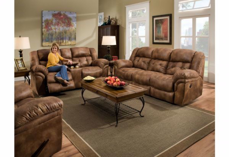 Picture of RECLINING CONSOLE LOVESEAT