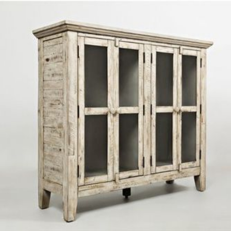 Picture of RUSTIC SHORES SCRIMSHAW ACCENT CABINET