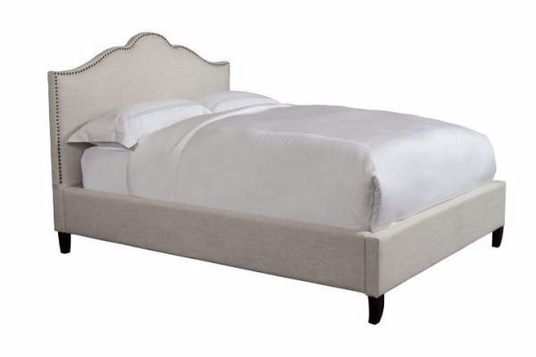 Picture of JAMIE FLOUR QUEEN UPHOLSTERED BED