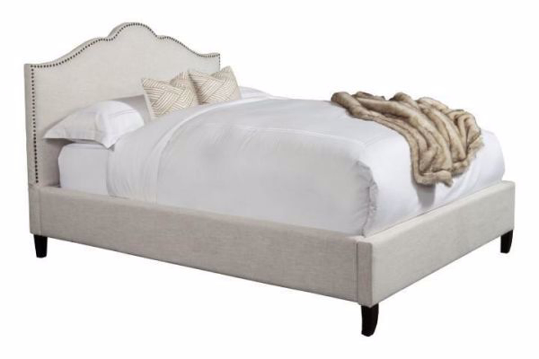 Picture of JAMIE FLOUR QUEEN UPHOLSTERED BED
