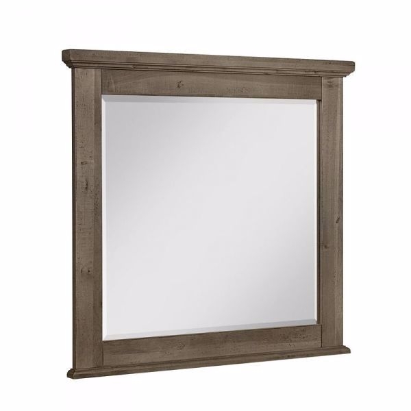 Picture of STONE GREY COOL RUSTIC LANDSCAPE MIRROR