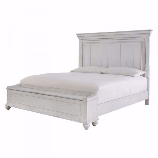 KANWYN QUEEN PANEL STORAGE BED | Adcock Furniture & Design