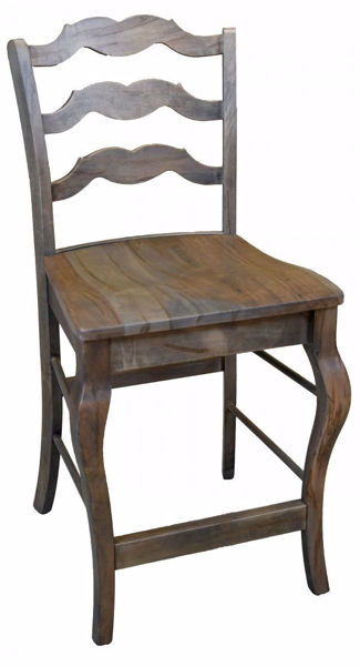 Picture of BASSETT BENCH*MADE MAPLE GREYSON COUNTER STOOL