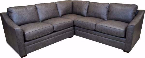 Picture of CUSTOMIZABLE LEATHER SECTIONAL