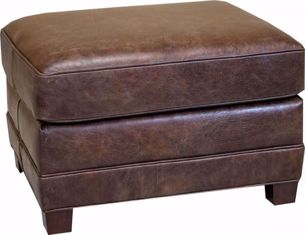Picture of HANCOCK & MOORE YOUR WAY LEATHER OTTOMAN