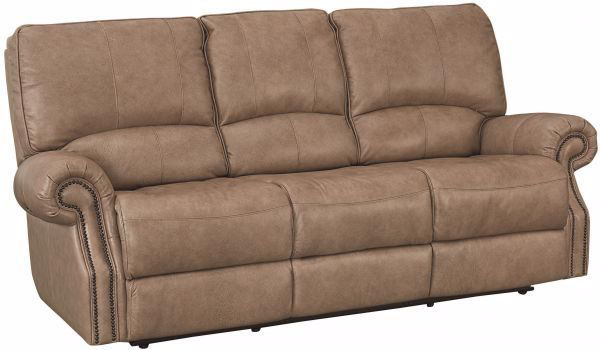 Picture of BASSETT CLUB LEVEL PRESCOTT POWER SOFA (WHEAT)