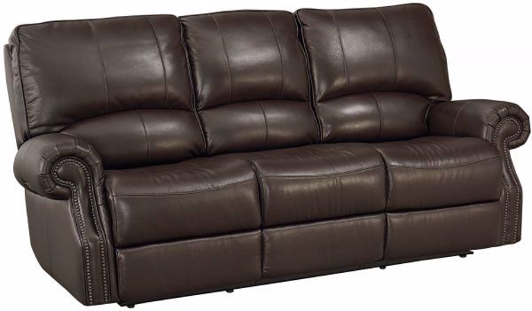 Picture of BASSETT CLUB LEVEL PRESCOTT POWER SOFA (ESPRESSO)