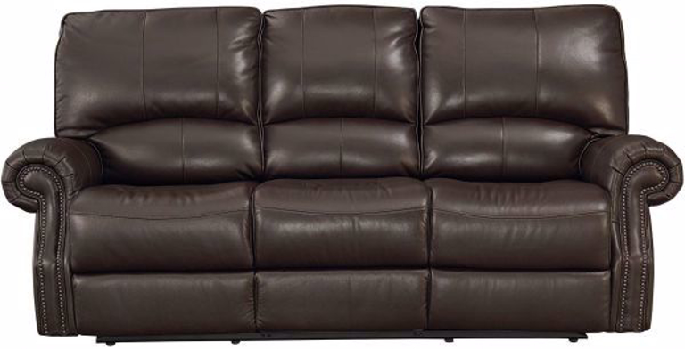 Picture of BASSETT CLUB LEVEL PRESCOTT POWER SOFA (ESPRESSO)