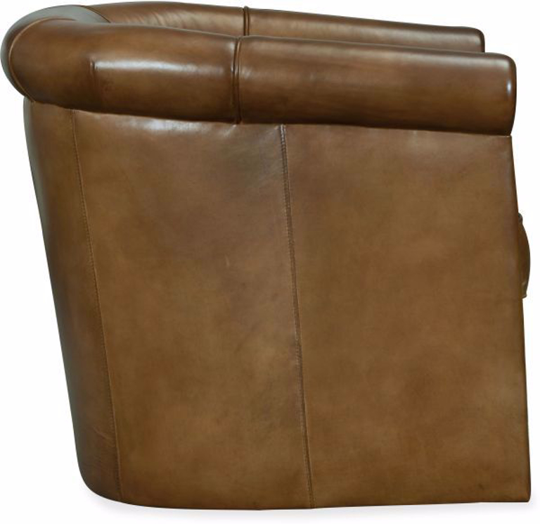 Picture of AXTON SWIVEL LEATHER CHAIR
