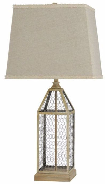 Picture of METAL CAGE LAMP