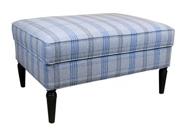 Picture of PLAID RECTANGLE OTTOMAN