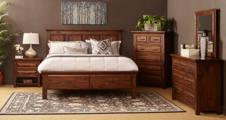 Picture of HILL CREST KING STORAGE BED