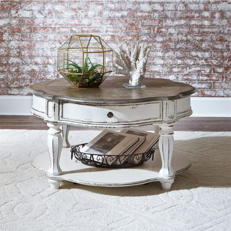 Picture of MAGNOLIA MANOR ROUND COCKTAIL TABLE