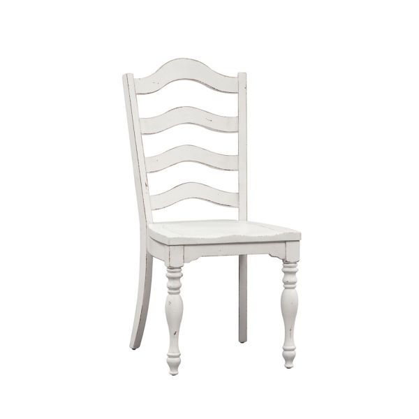 Picture of MAGNOLIA MANOR LADDER BACK SIDE DINING CHAIR