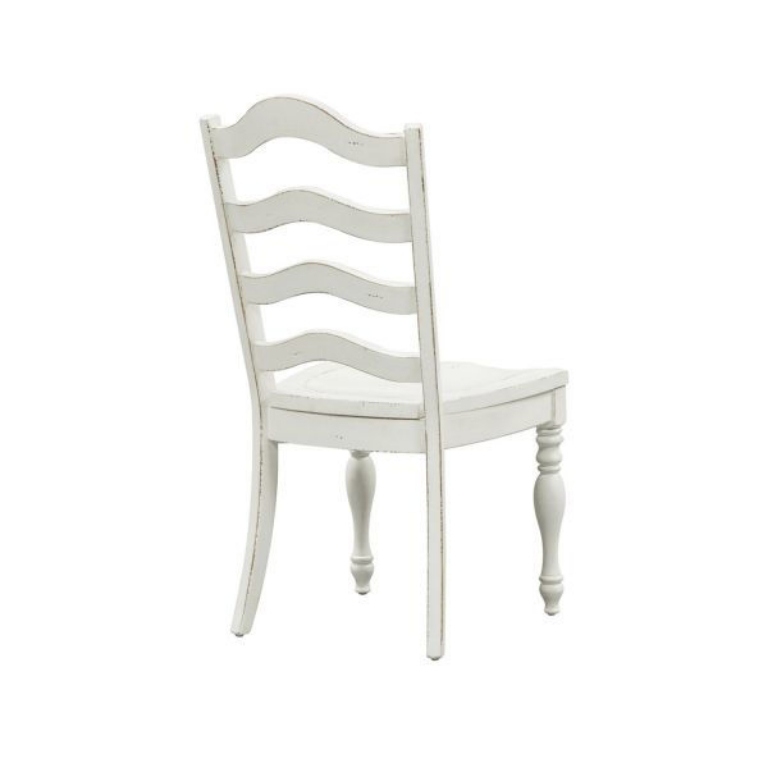 Picture of MAGNOLIA MANOR LADDER BACK SIDE DINING CHAIR