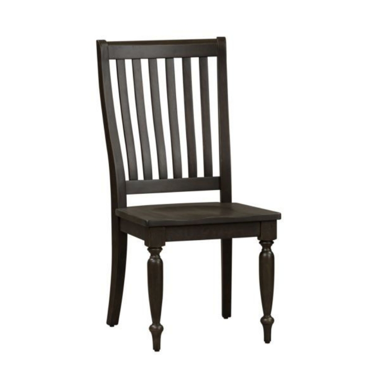 Picture of HARVEST HOME SLAT BACK SIDE DINING CHAIR