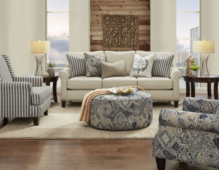 Picture of CHELSEA INDIGO ACCENT CHAIR