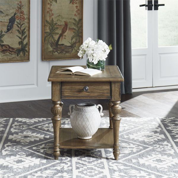 Picture of HAVEN HALL DRAWER END TABLE