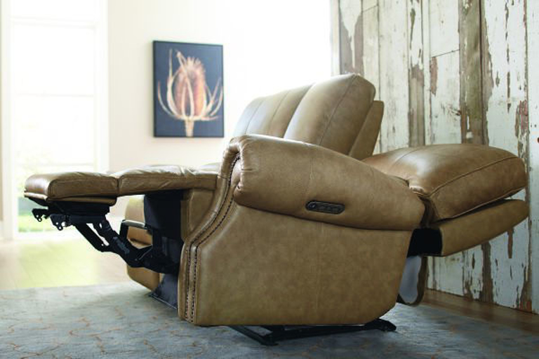 Picture of BASSETT CLUB LEVEL PRESCOTT POWER SOFA (WHEAT)