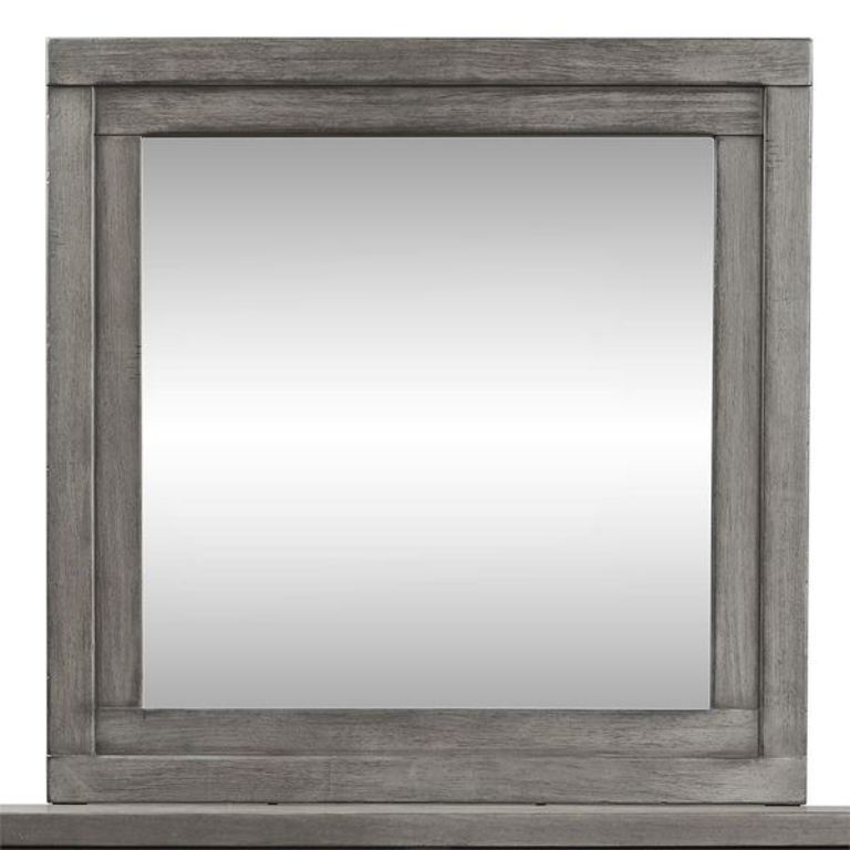 Picture of GRAY MODERN FARMHOUSE MIRROR