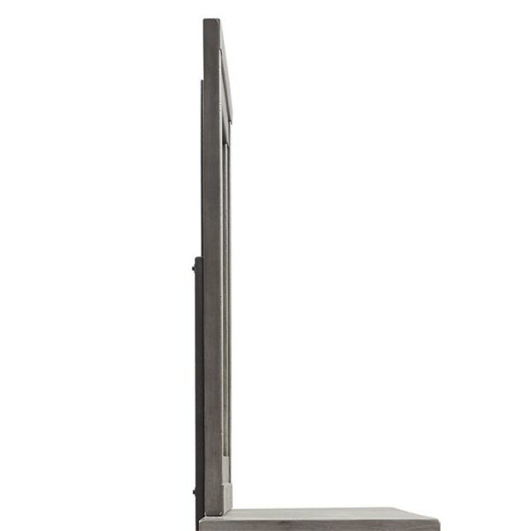 Picture of GRAY MODERN FARMHOUSE MIRROR