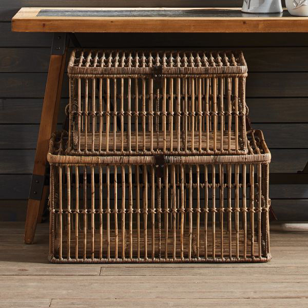 AVA RATTAN TRUNK SET | Adcock Furniture & Design