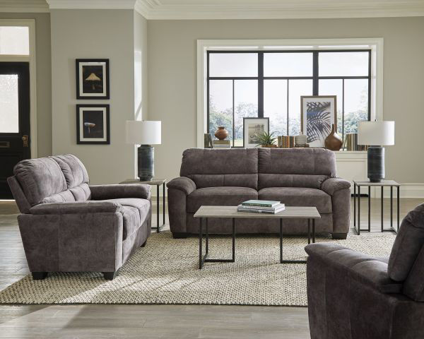 Picture of CASUAL CHARCOAL GREY SOFA