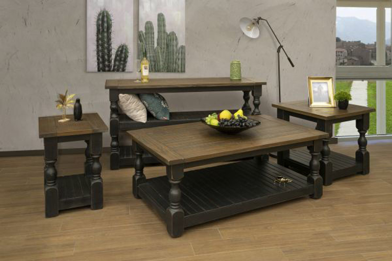 Picture of STONE BLACK COCKTAIL TABLE