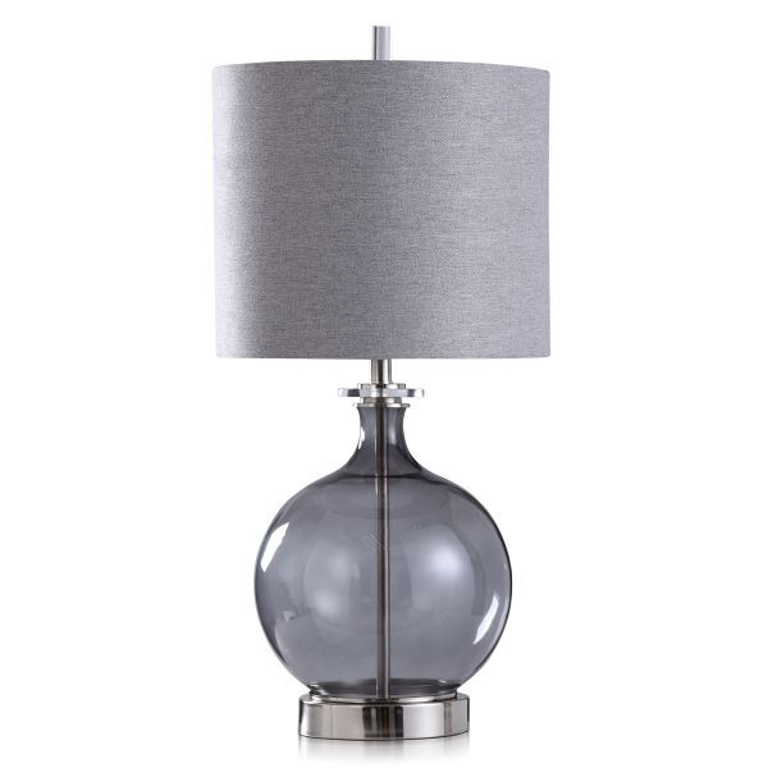 Picture of SACO SMOKE GLASS GLOBE LAMP