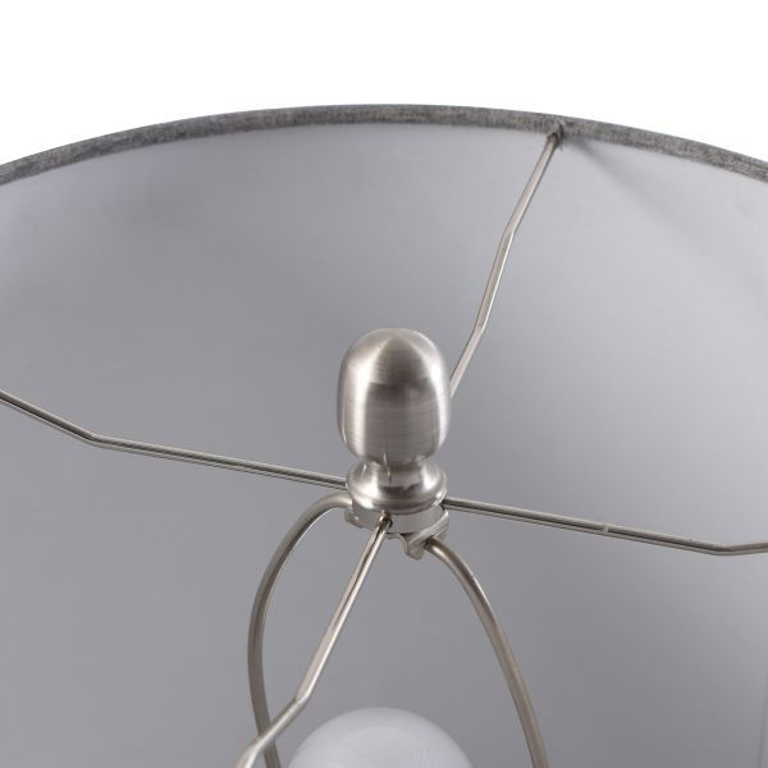 Picture of SACO SMOKE GLASS GLOBE LAMP