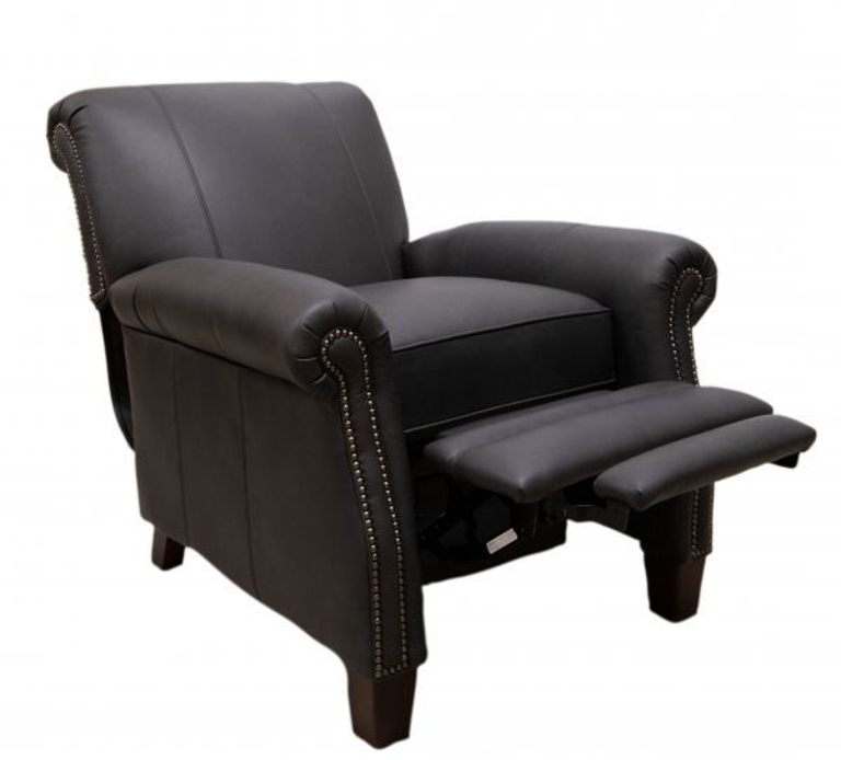 Picture of LEATHER ROLLED ARM PRESSBACK RECLINING CHAIR