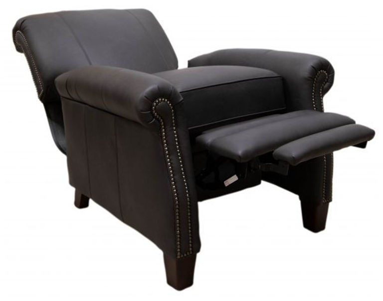 Picture of LEATHER ROLLED ARM PRESSBACK RECLINING CHAIR