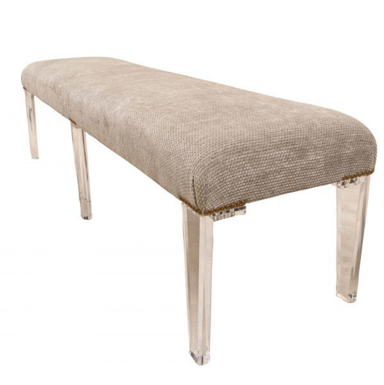 Picture of ACRYLIC UPHOLSTERED BENCH