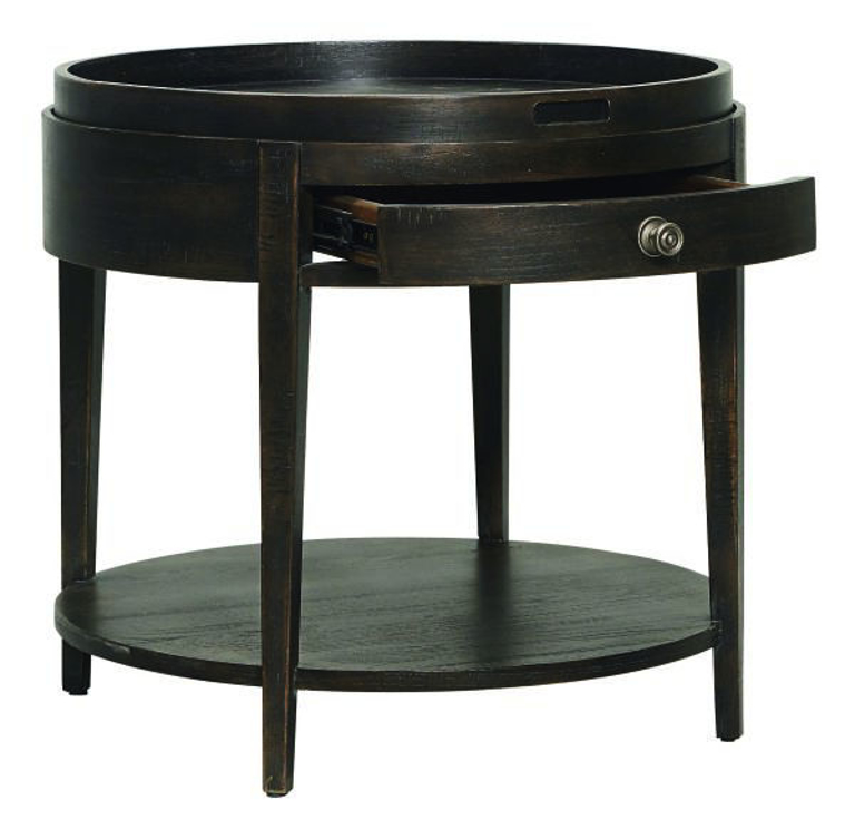 Picture of WOODRIDGE ROUND END TABLE