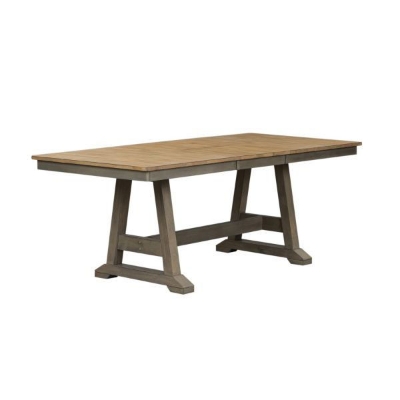 Picture of LINDSEY FARM TRESTLE DINING TABLE