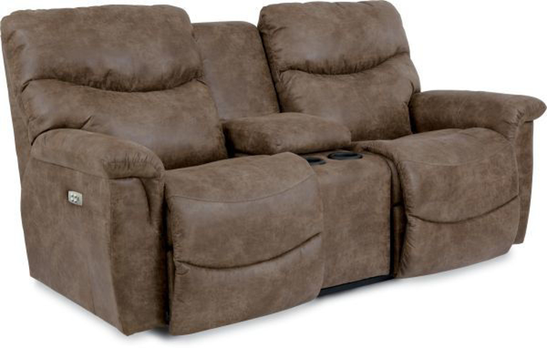 Picture of LA-Z-BOY JAMES POWER RECLINING SOFA & CONSOLE GROUP