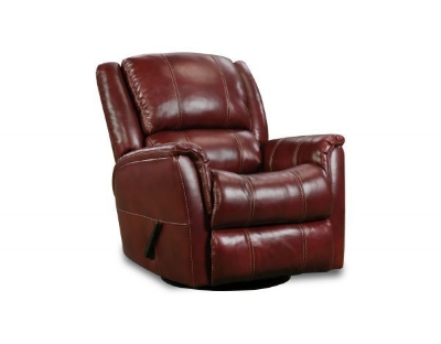 Picture of RED MERCURY SWIVEL GLIDER RECLINER