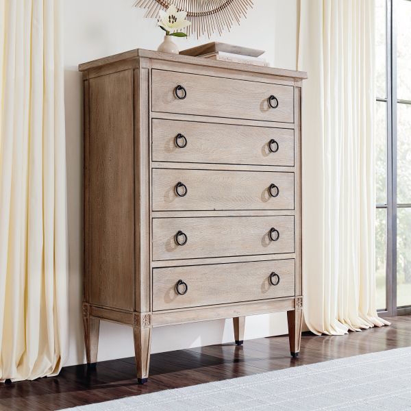 CHARLOTTE WASHED ELM CHEST | Adcock Furniture & Design