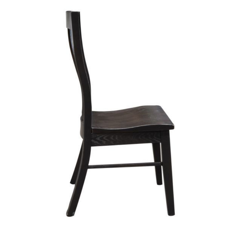 Picture of BENCHMADE BARNES BRANDY OAK SIDE DINING CHAIR
