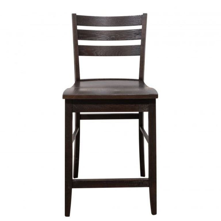 Picture of BASSETT BENCHMADE LARSON OAK COUNTER STOOL