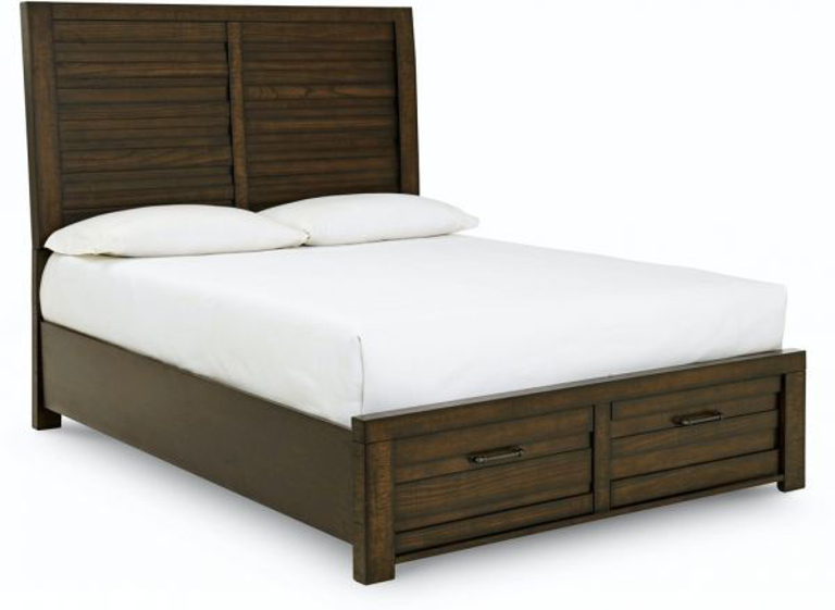 Picture of RUFF HEWN KING STORAGE BED