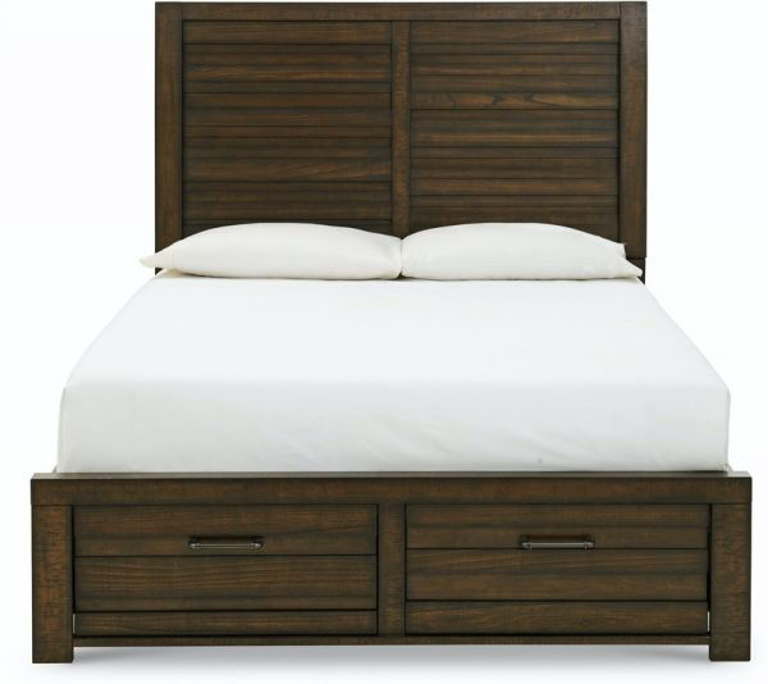 Picture of RUFF HEWN KING STORAGE BED