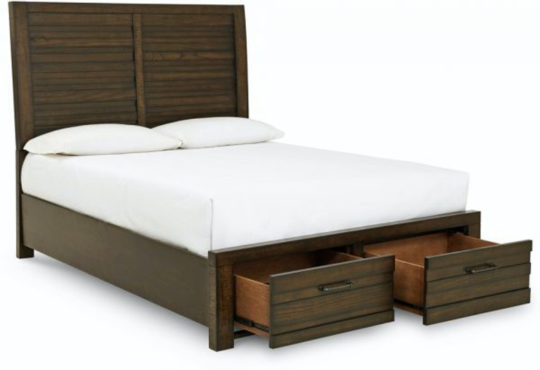 Picture of RUFF HEWN KING STORAGE BED