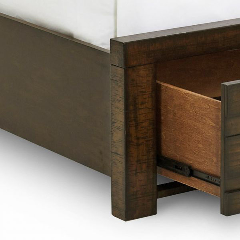 Picture of RUFF HEWN KING STORAGE BED