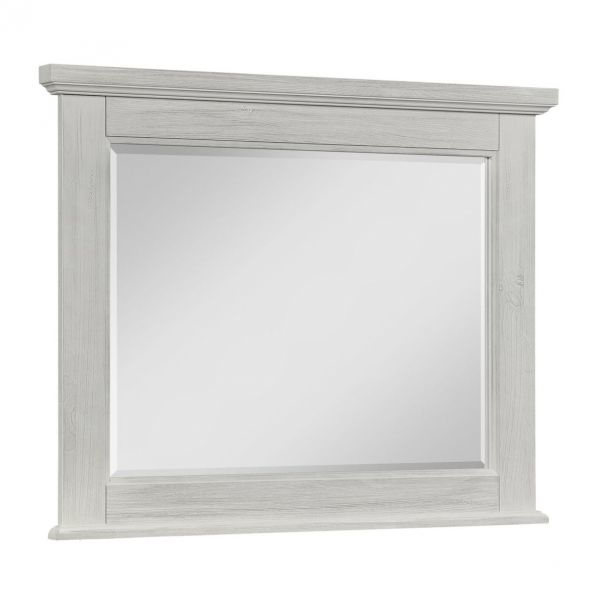Picture of WHITE SAWMILL LANDSCAPE MIRROR
