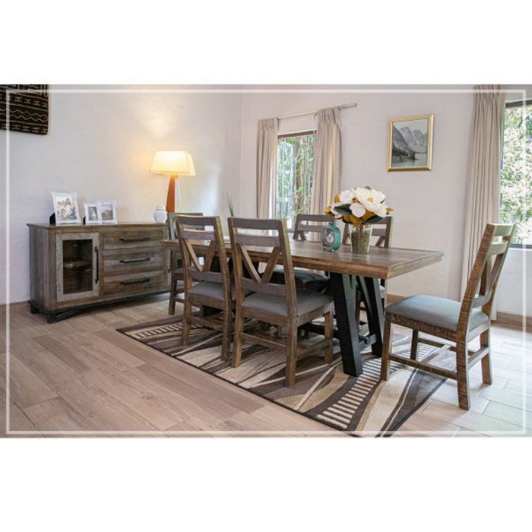 Picture of LOFT BROWN DINING TABLE