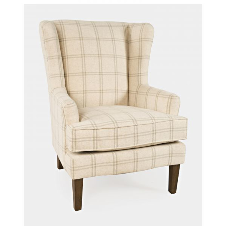 Picture of PARCHMENT LACROIX ACCENT CHAIR