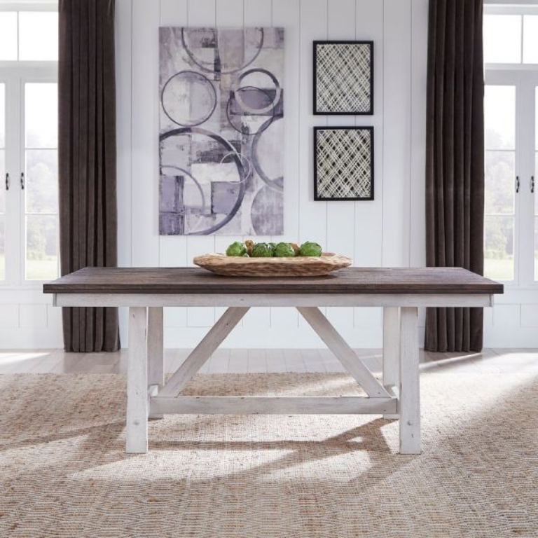 Picture of FARMHOUSE TRESTLE DINING TABLE