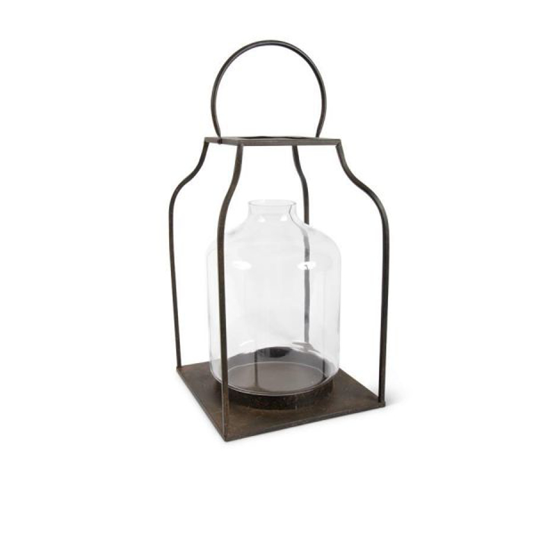 Picture of LEAH LANTERN WITH BRONZE FINISH