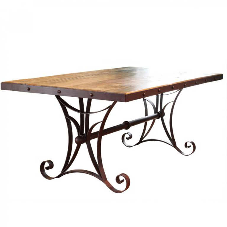 Picture of ANTIQUE MULTICOLOR DINING TABLE